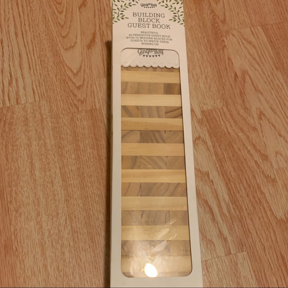 Jenga Guest Book